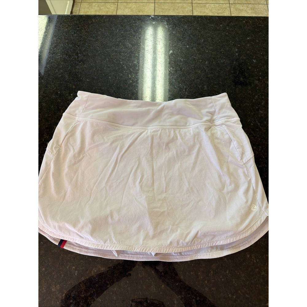 Rhoback Steffi Active Skort Women Sz L Skirt Pickleball Golf Performance Athleti